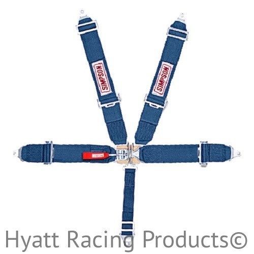 Simpson racing seat belts harness 29061 - pull up, bolt in (all colors)