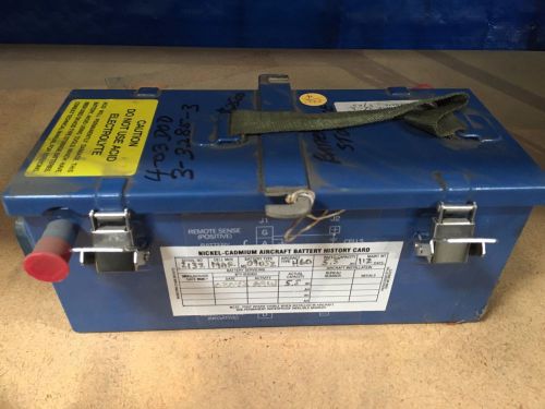 Nickel-cadmium aircraft battery 09052