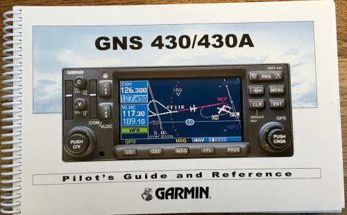 Gns 430  pilot&#039;s guide and reference