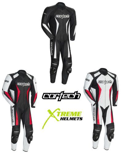 Cortech latigo 2.0 rr one-piece leather suit mild hot weather s-2xl