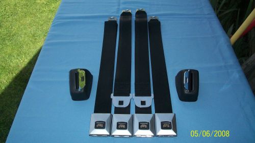1966 1967 chevelle gto 442 gs full size gm delux seat belts