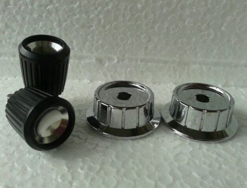 1962 63 ford galaxie original inner outer radio knobs &amp; bezels fomoco excellent