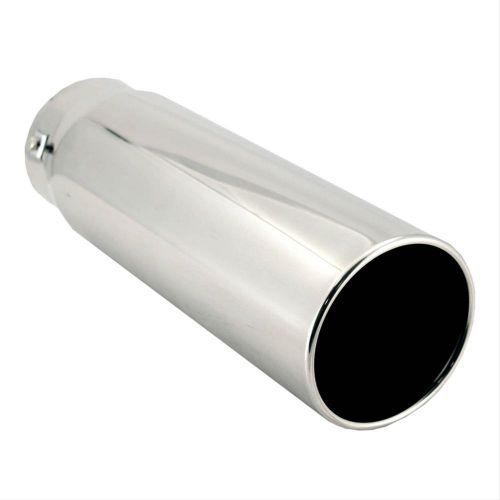 Spectre performance stainless steel exhaust tip 3 3/4&#034; bolt-on 4 1/2&#034; out 22431