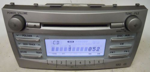 Toyota camry 2007 2008 2009 factory stereo mp3 cd player radio 86120-06180 11815