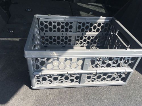 Mercedes benz collapsible shopping crate basket gl ml glk c e r s class genuine