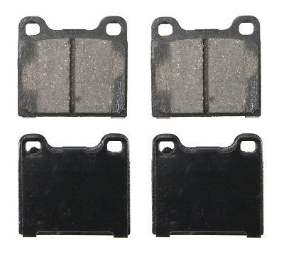 Disc brake pad-quickstop rear/front wagner zd31