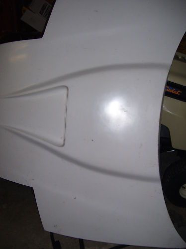 Fiberglass ram air hood new