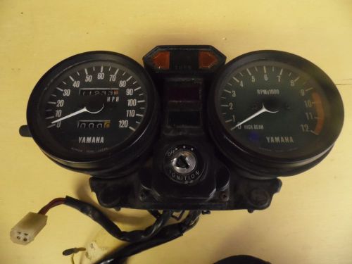 Reduced! 1977 yamaha xs360 instrument cluster.