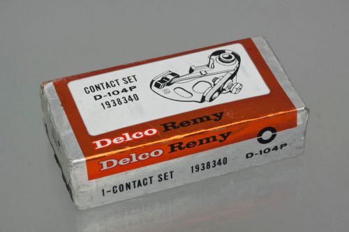 Genuine delco remy d-104p contact set 1938340 nos
