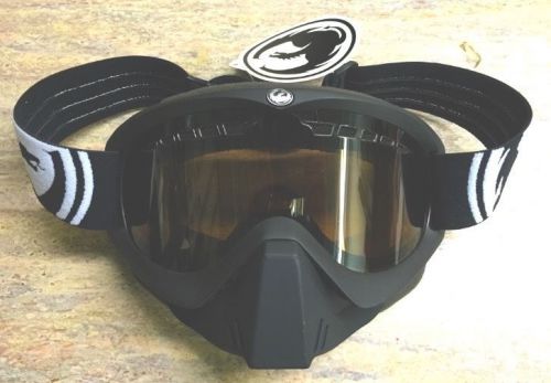 Dragon mdx coal w/polarized lens goggle snowmobile snow ski snowboard atv mx