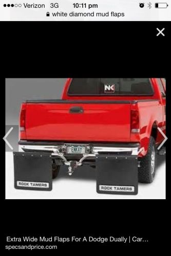 Mud flaps for 1 ton truck