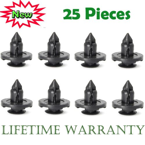 25x for nissan replacement 8mm fender push clips 0155309321 ø hole 8mm head 20mm