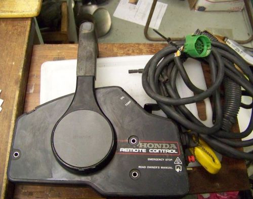 Used honda outboard control box with harness and key switch