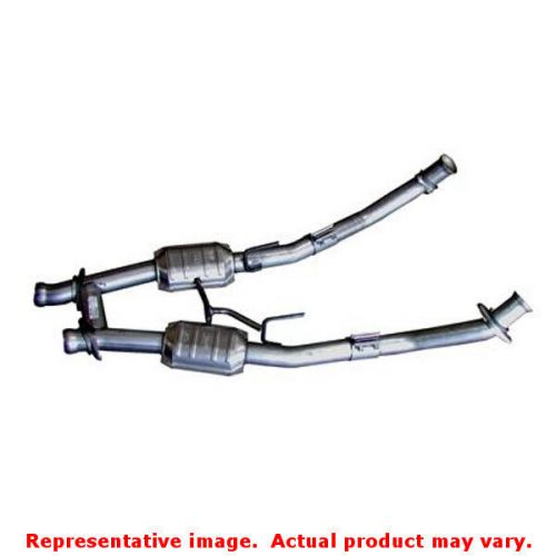 Bbk performance 1521 bbk off road pipes 2-1/2in fits:ford 1986 - 1986 mustang g