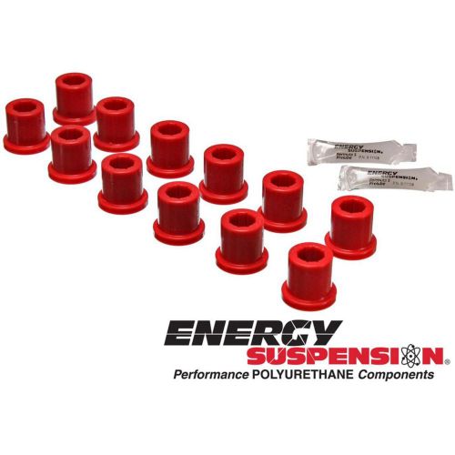 Energy susp new leaf spring bushings 2-spring-and-shackle set rear for pickup