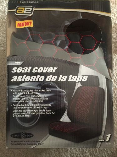 Red hex seat cover by auto expressions # 804979