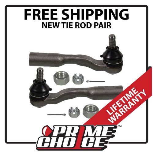 2 front outer tie rod ends for toyota sequoia tundra with lifetime warranty