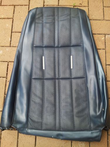 1971 1972 1973 mustang blue 1 front seat cover, oem!