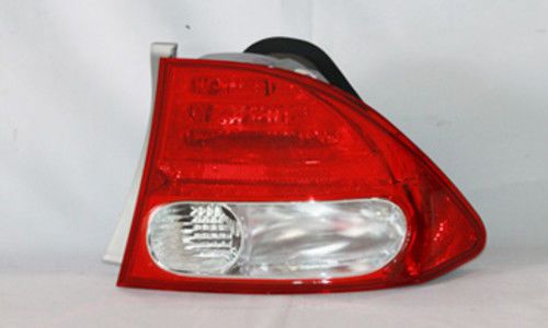 Tail light assembly-nsf certified right tyc 11-6165-91-1 fits 09-11 honda civic