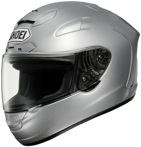 Shoei x-twelve light silver full face x-12 motorcycle helmet size x-small