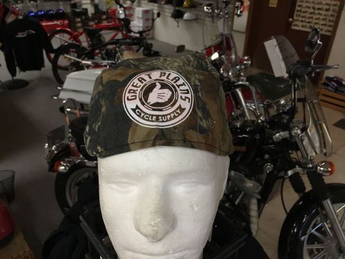 Great plains cycle supply official camo or black do-rag