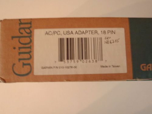 Garmin ac/pc usa adapter 18 pin