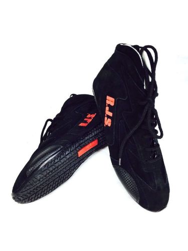 Rjs sfi 3.3/5 imca scca ihra racing driving shoes black mens size 16 / womens 18