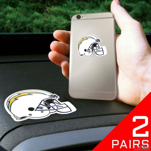 Fanmats - 2 pairs of nfl san diego chargers dashboard phone grips 13112