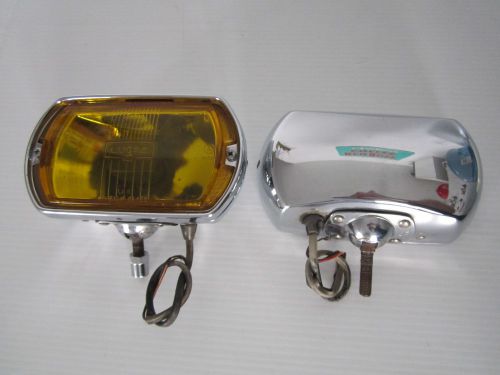 Vintage lucas ft/lr8 yellow driving fog light ford mustang shelby gt 350/500