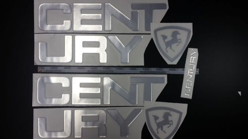 Century boats emblem 33&#034; stickers set
