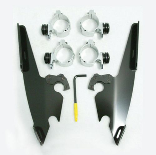 Memphis shades fats/slim/ trigger-lock night shades mounting kit black (meb1943)