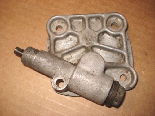 Porsche 356 b/c/sc oil pump cover with tach drive---very nice used oem!!!