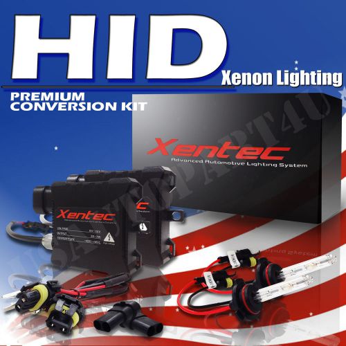 Usa 9006 hid xenon kit headlight conversion slim ballast h11 9005 h4 blue 8000k
