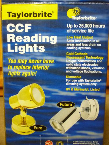 Taylorbrite ccf reading lights (futura/chrome-24 volt)