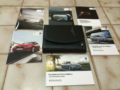 2012 bmw active hybrid 3 owner manual ( free shipping )