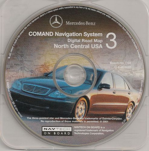 2002 2003 mercedes benz g500 sl600 sl500 sl55 navigation cd cover north central