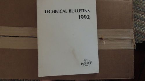 1992 jaguar technical bulletins