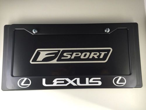 Lexus gs350 13-14 license plate bracket, f sport license plate, two lexus frames