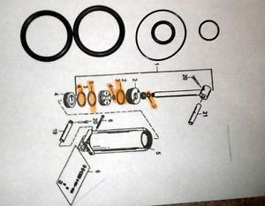 Mariner mercury chrysler outboard tilt and trim cylinder o ring kit 1988 - 1997