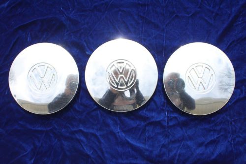 Vintage vw volkswagen original style 6&#034; hub caps with vw logo