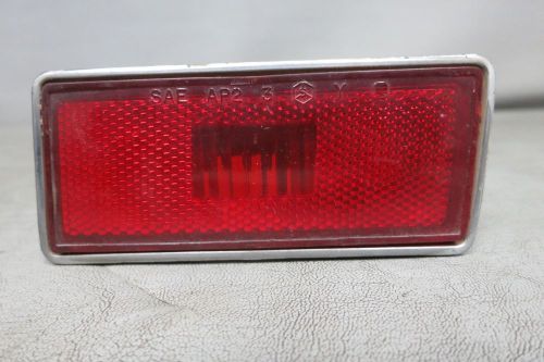 Rh amber rear side marker light lens for 1974-1982 corvette