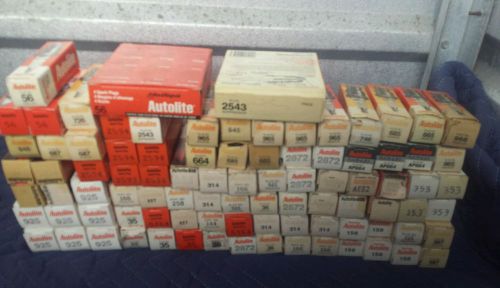 Mixed lot of 97 autolite spark plugs - nos