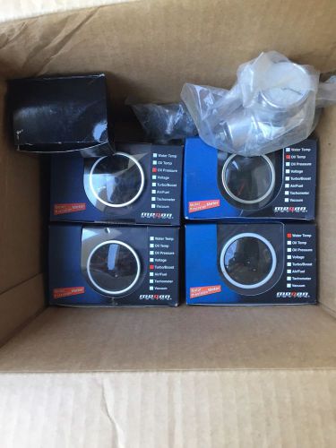 Megan racing water temp, turbo boost, oil temp, oil pressure gauge all brand new