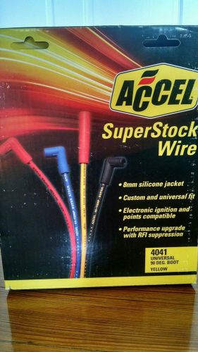 Accel super stock ign. wires