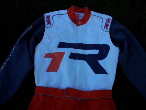 Taylormade golf r1 driver simpson used racing race suit firesuit - nhra nascar