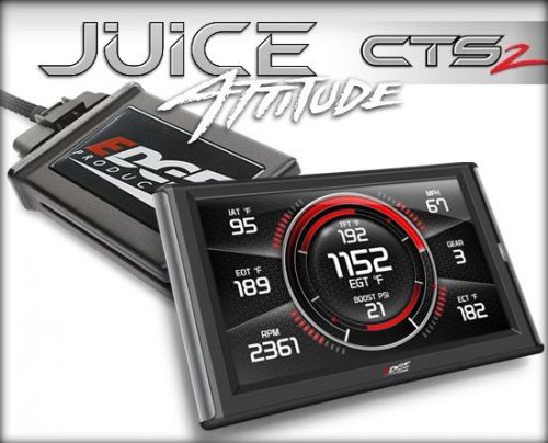 Edge- 31507 edge cts2 juice w/ attiude 13-16 dodge ram 6.7l fits cummins diesel