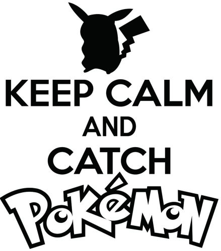 2 x keep calm and catch pokemon  car vinyl car decal 56 colors free shipping