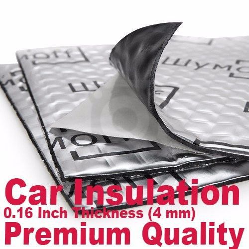 Sound control deadener car insulation extreme noise killer 100% quality 12 mats