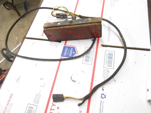 1982 john deere 440 trailfire snowmobile: complete taillight assembly