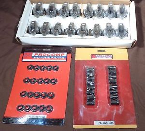 Pro comp sbf roller rocker arms, nuts and spacers pc-2332, pc3030, pc2402s-7/16